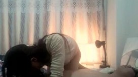 国产TS系列美美的小妖家中与直男啪啪啪 被艹了10分钟不满足 说下次要找人艹1个小时才过瘾